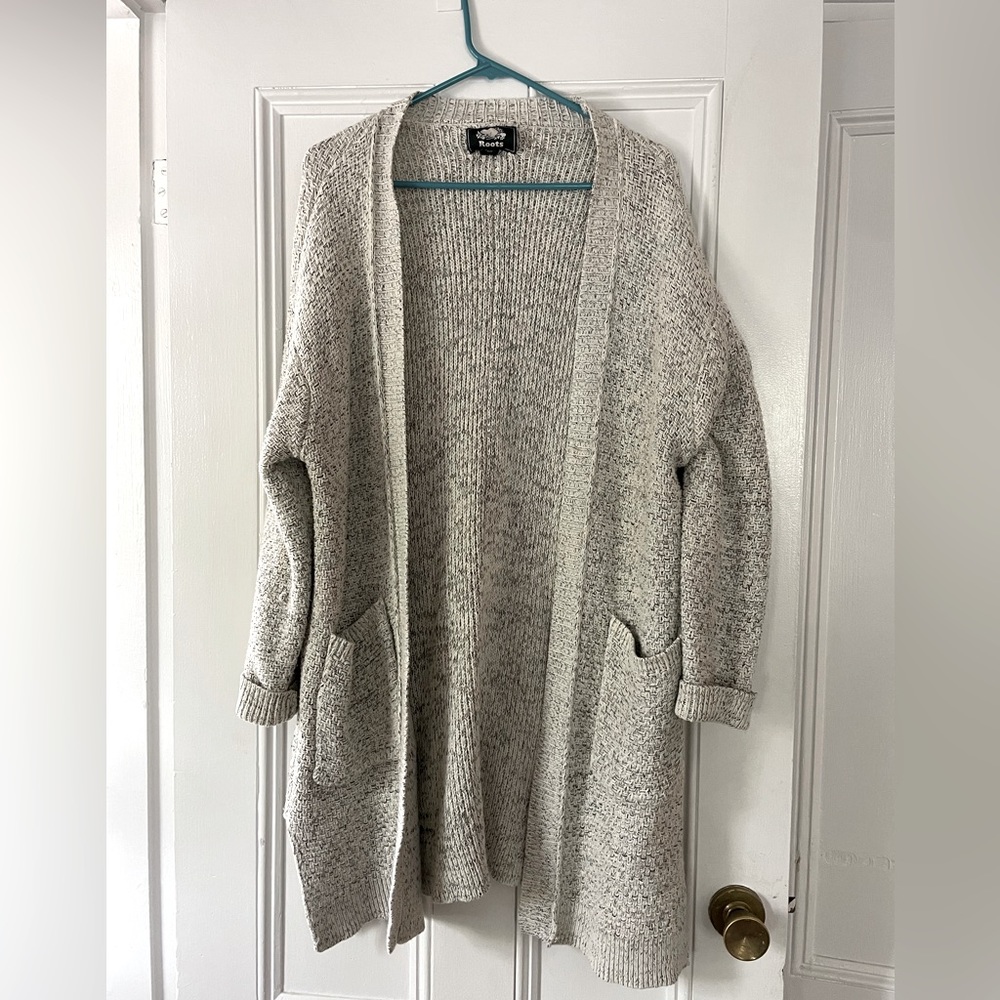 Roots Longline Cardigan Sweater